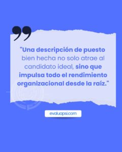 Descripcion del Puesto en el Cleaver