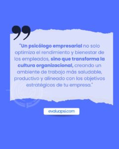 Psicologo Empresarial