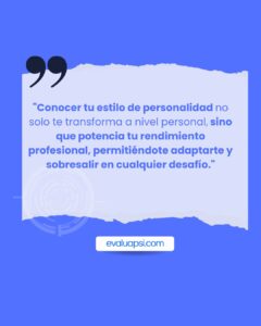 Test de Estilo de Personalidad