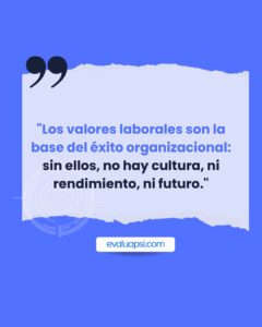 Valores Laborales en las Empresas