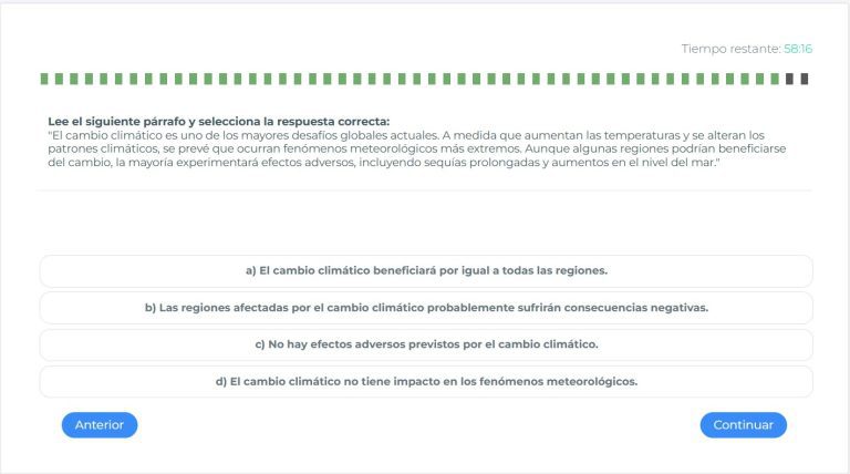 Test de Comprensión Lectora