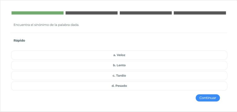 Test de Sinónimos