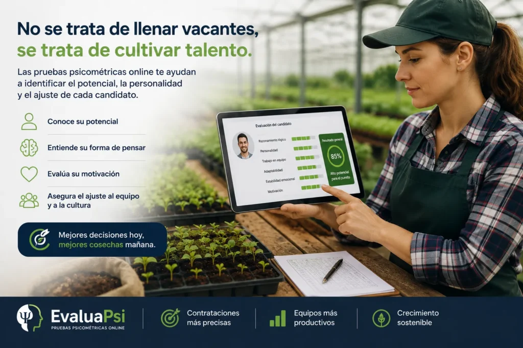 Pruebas psicométricas online México para cultivar talento y evaluar candidatos antes de contratar