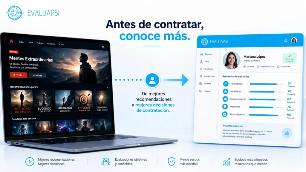 Conocer mejor a un candidato antes de contratar para evitar decisiones al azar y mejorar la selección de personal