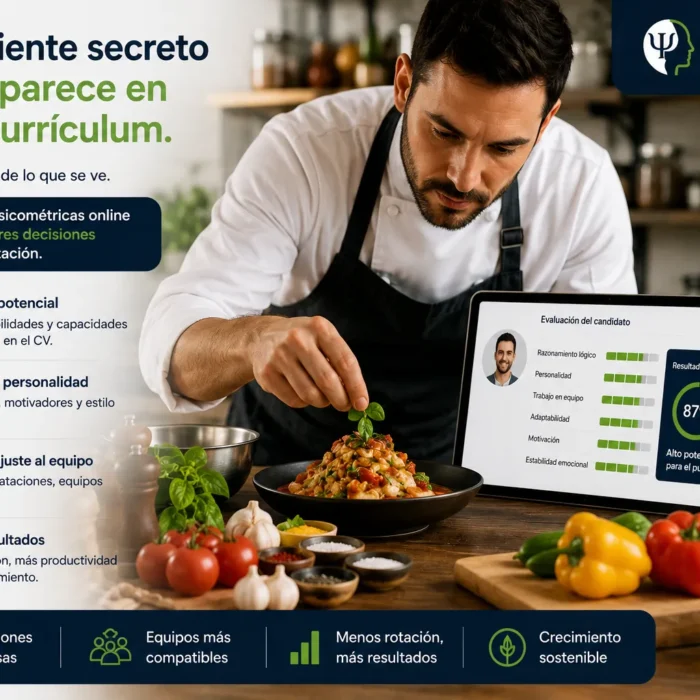 Pruebas psicométricas online México para evaluar candidatos más allá del currículum