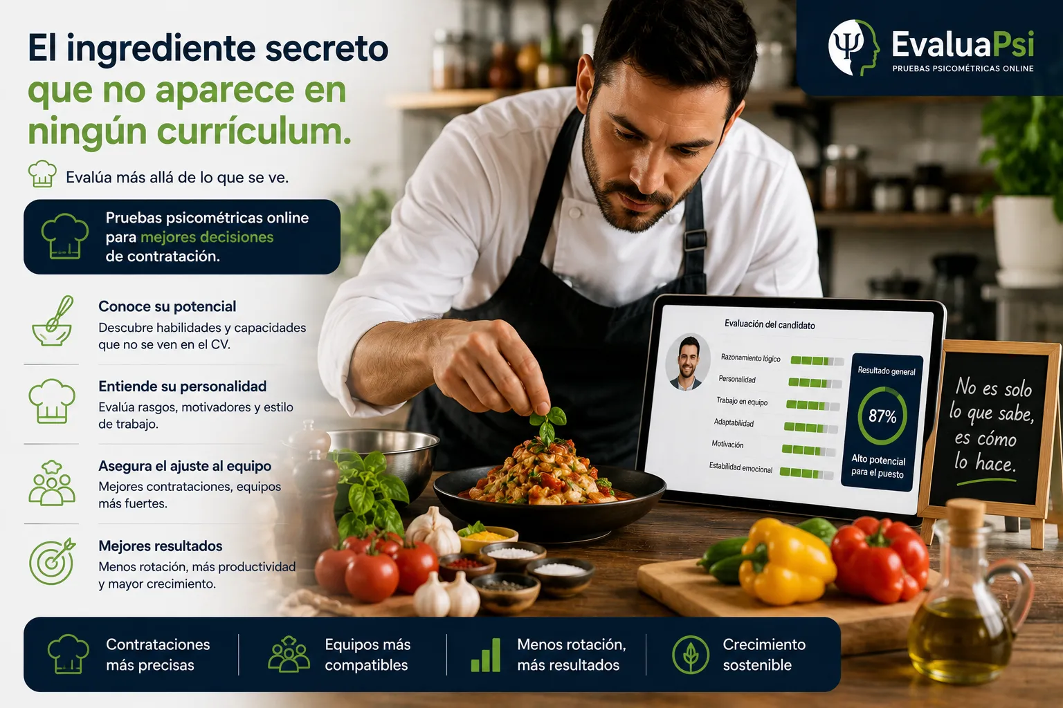 Pruebas psicométricas online México para evaluar candidatos más allá del currículum