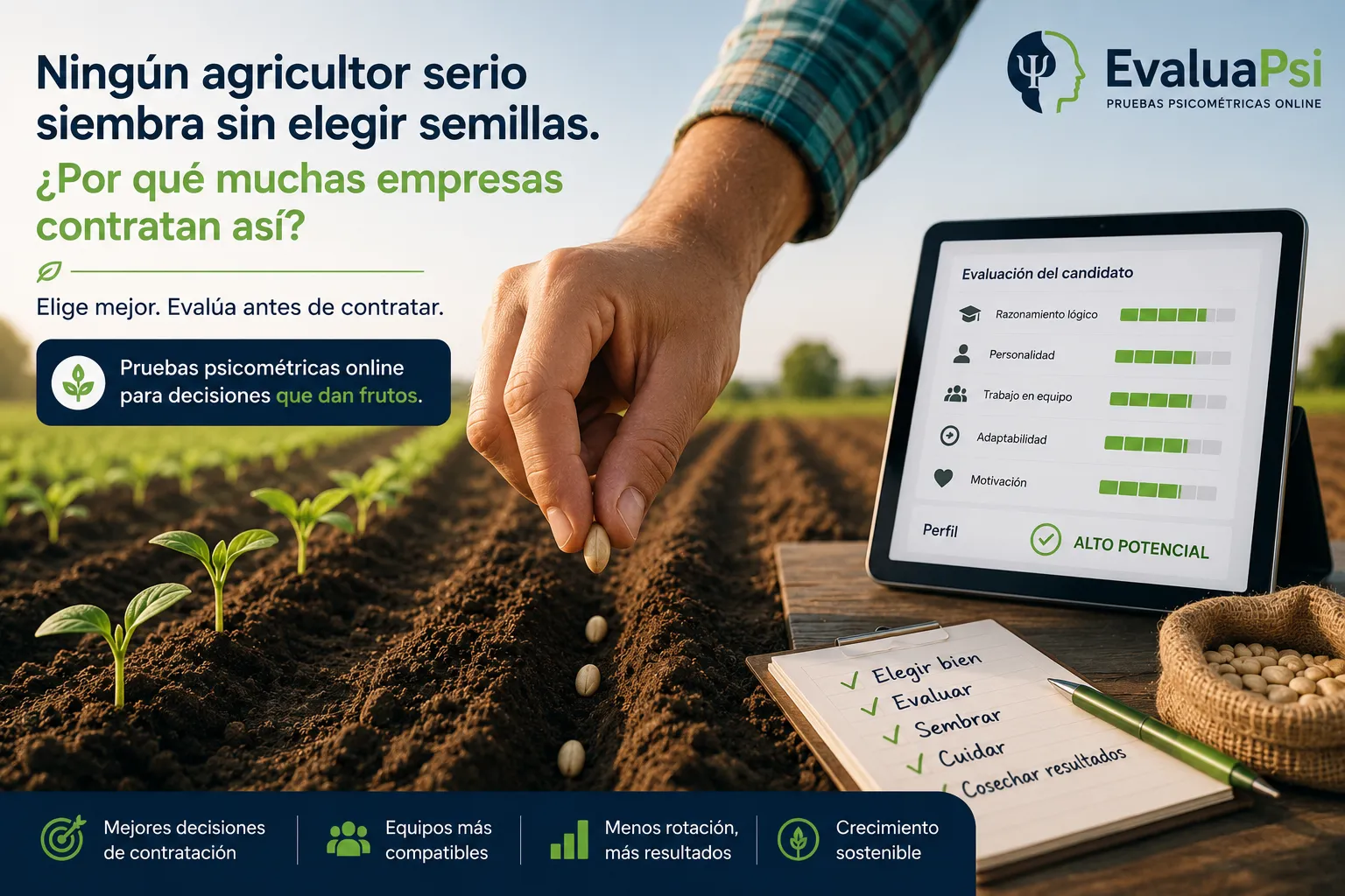 Pruebas psicométricas online México para selección de personal, evaluación de candidatos y mejores contrataciones