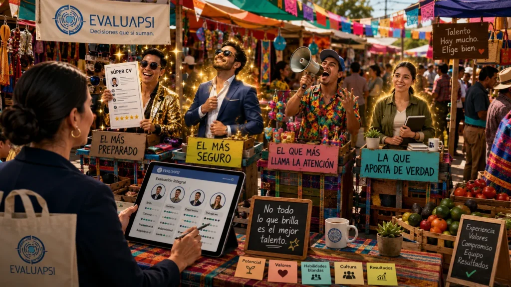 No todo lo que brilla es el mejor talento en evaluación de candidatos