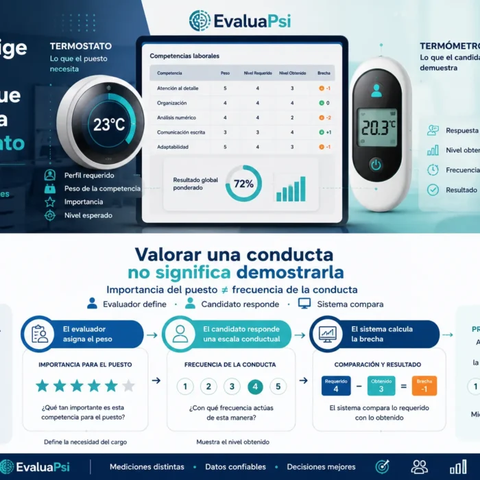 Importancia y nivel son dos mediciones diferentes